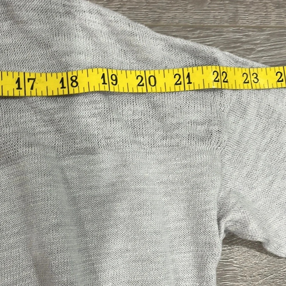 Athleta Buena Vista Tunic Linen Blend Lightweight Long Sleeve Sweater Gr… - Picture 7 of 16